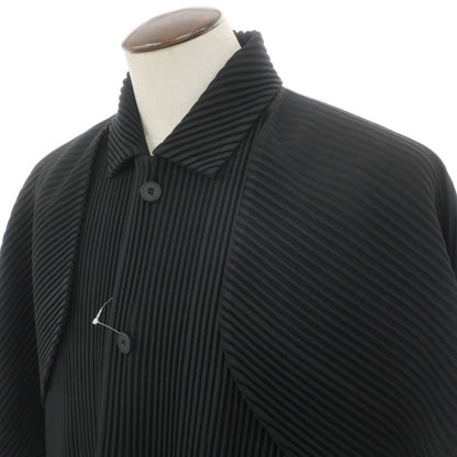 【中古】オム プリッセ イッセイミヤケ HOMME PLISSE ISSEY MIYAKE 2026年春夏 プリーツ ブルゾン ブラック【サイズ表記なし（L位）】【 状態ランクA 】【 メンズ 】