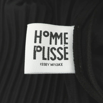 【中古】オム プリッセ イッセイミヤケ HOMME PLISSE ISSEY MIYAKE 2026年春夏 プリーツ ブルゾン ブラック【サイズ表記なし（L位）】【 状態ランクA 】【 メンズ 】