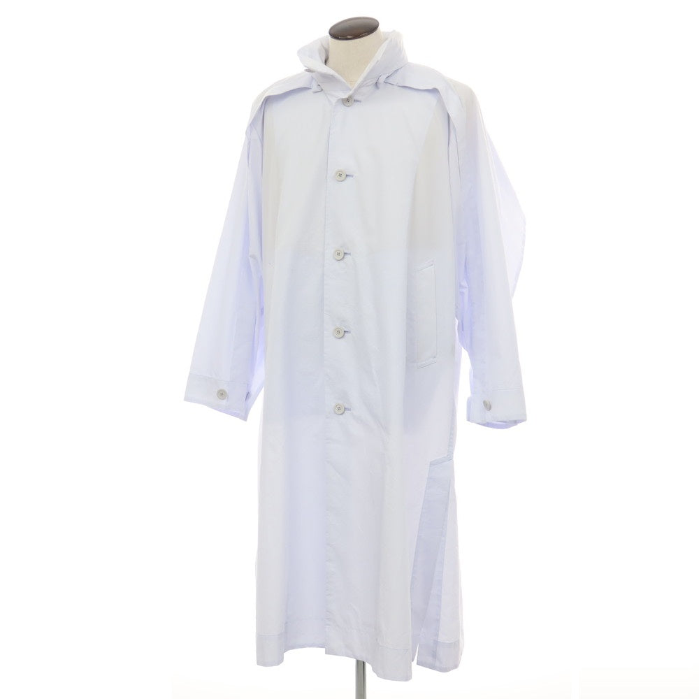 【中古】オム プリッセ イッセイミヤケ HOMME PLISSE ISSEY MIYAKE 2026年春夏 ワッシャー加工 コート ライトアイスブルー【サイズ表記なし（L位）】【 状態ランクB 】【 メンズ 】