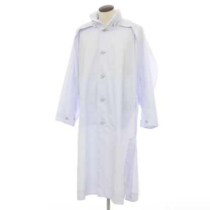 【中古】オム プリッセ イッセイミヤケ HOMME PLISSE ISSEY MIYAKE 2026年春夏 ワッシャー加工 コート ライトアイスブルー【サイズ表記なし（L位）】【 状態ランクB 】【 メンズ 】