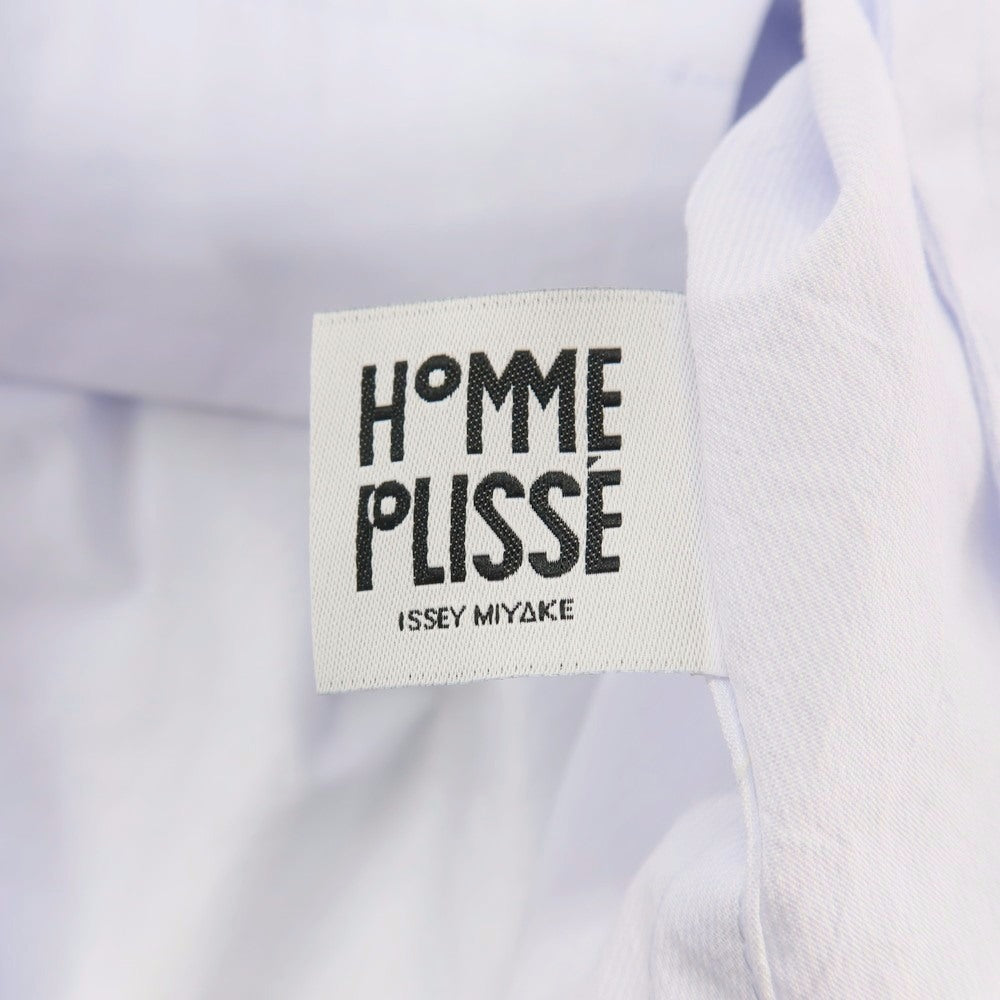 【中古】オム プリッセ イッセイミヤケ HOMME PLISSE ISSEY MIYAKE 2026年春夏 ワッシャー加工 コート ライトアイスブルー【サイズ表記なし（L位）】【 状態ランクB 】【 メンズ 】
