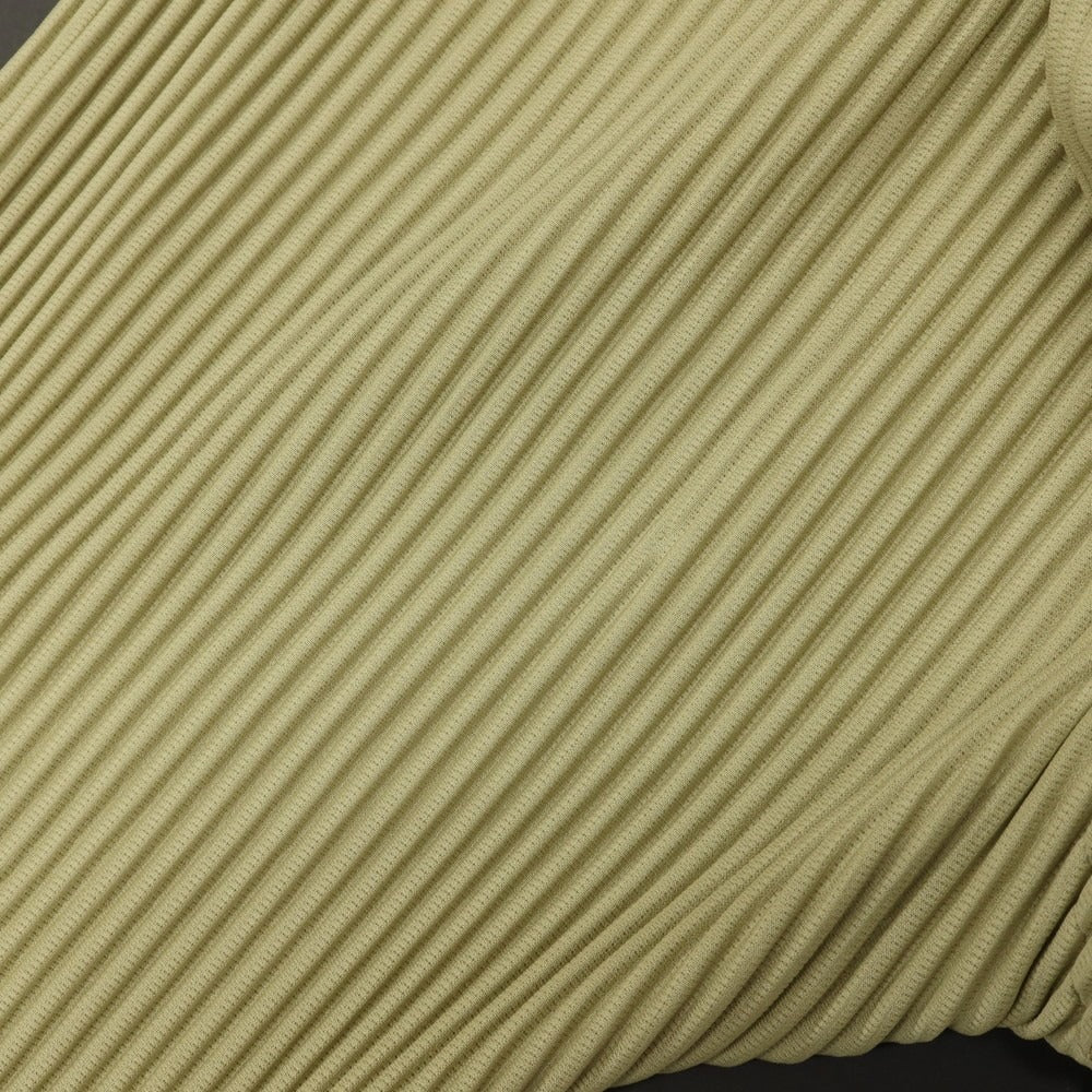 【中古】オム プリッセ イッセイミヤケ HOMME PLISSE ISSEY MIYAKE 2026年春夏 プリーツ コート セージグリーン【サイズ表記なし（L位）】【 状態ランクA 】【 メンズ 】