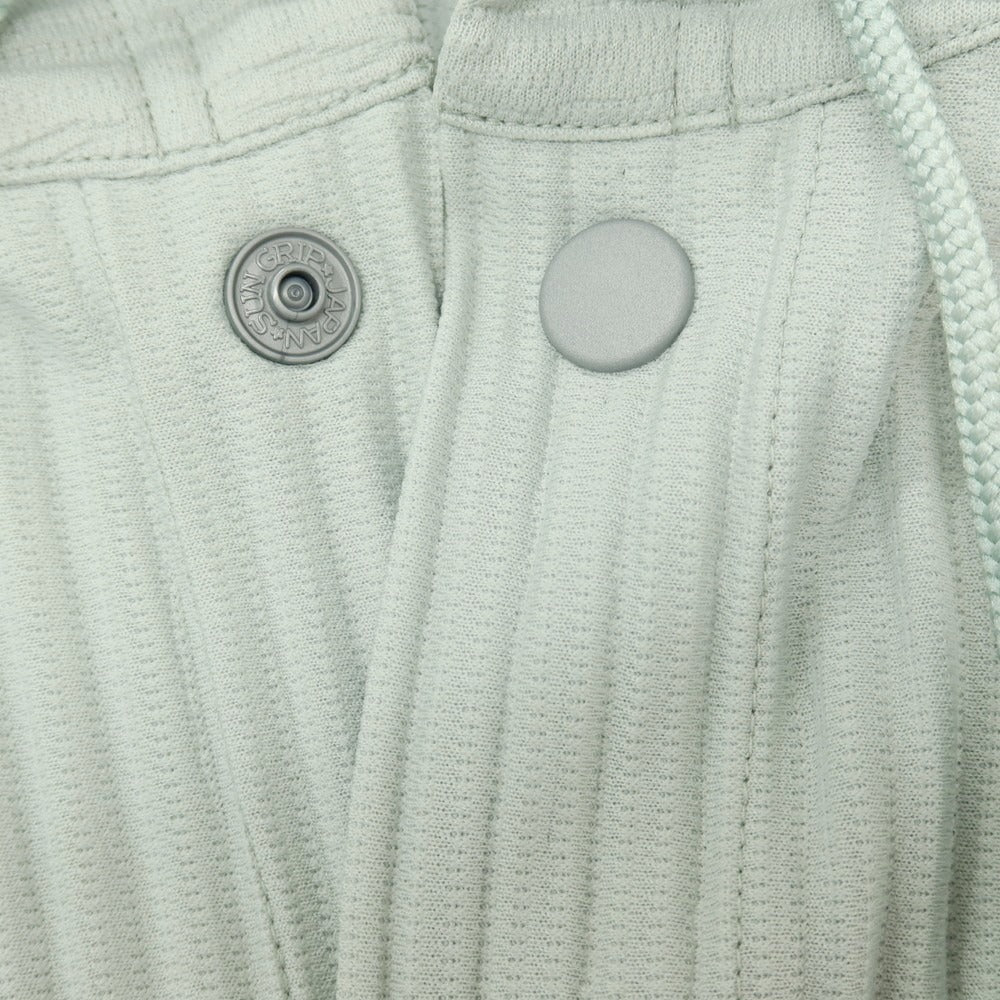 【中古】オム プリッセ イッセイミヤケ HOMME PLISSE ISSEY MIYAKE 2026年春夏 プリーツ 半袖 プルオーバー パーカー アイスグリーン【サイズ表記なし（L位）】【 状態ランクA 】【 メンズ 】