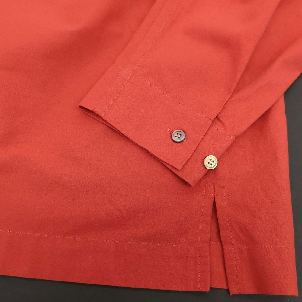 【中古】オム プリッセ イッセイミヤケ HOMME PLISSE ISSEY MIYAKE 2026年春夏 スカーフ付き カジュアルシャツ レッド【サイズ表記なし（L位）】【 状態ランクB 】【 メンズ 】