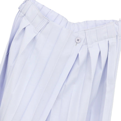 【中古】オム プリッセ イッセイミヤケ HOMME PLISSE ISSEY MIYAKE 2026年春夏 アコーディオンプリーツ加工 パンツ ホワイトパープル【サイズ表記なし（L位）】【 状態ランクA 】【 メンズ 】