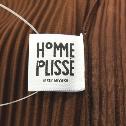 【中古】オム プリッセ イッセイミヤケ HOMME PLISSE ISSEY MIYAKE 2026年春夏 プリーツ ジャージー イージーパンツ ブラウン【サイズ表記なし（L位）】【 状態ランクA 】【 メンズ 】