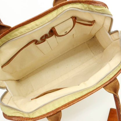 【中古】フェリージ Felisi 8637/2 ナイロン×レザー ブリーフケース シトロンxブラウン【サイズ傷、汚れ】【 状態ランクD 】【 メンズ 】