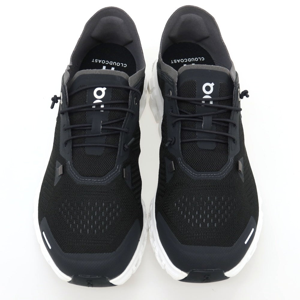 【中古】オン On cloud 6 coast スニーカー ブラック【サイズ25.5】【 状態ランクA 】【 メンズ 】