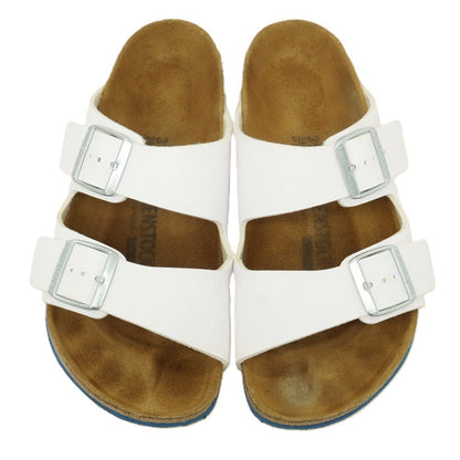 【中古】ビルケンシュトック BIRKENSTOCK RHC Ron Herman別注 レザー サンダル ホワイト【サイズ39】【 状態ランクC 】【 メンズ 】