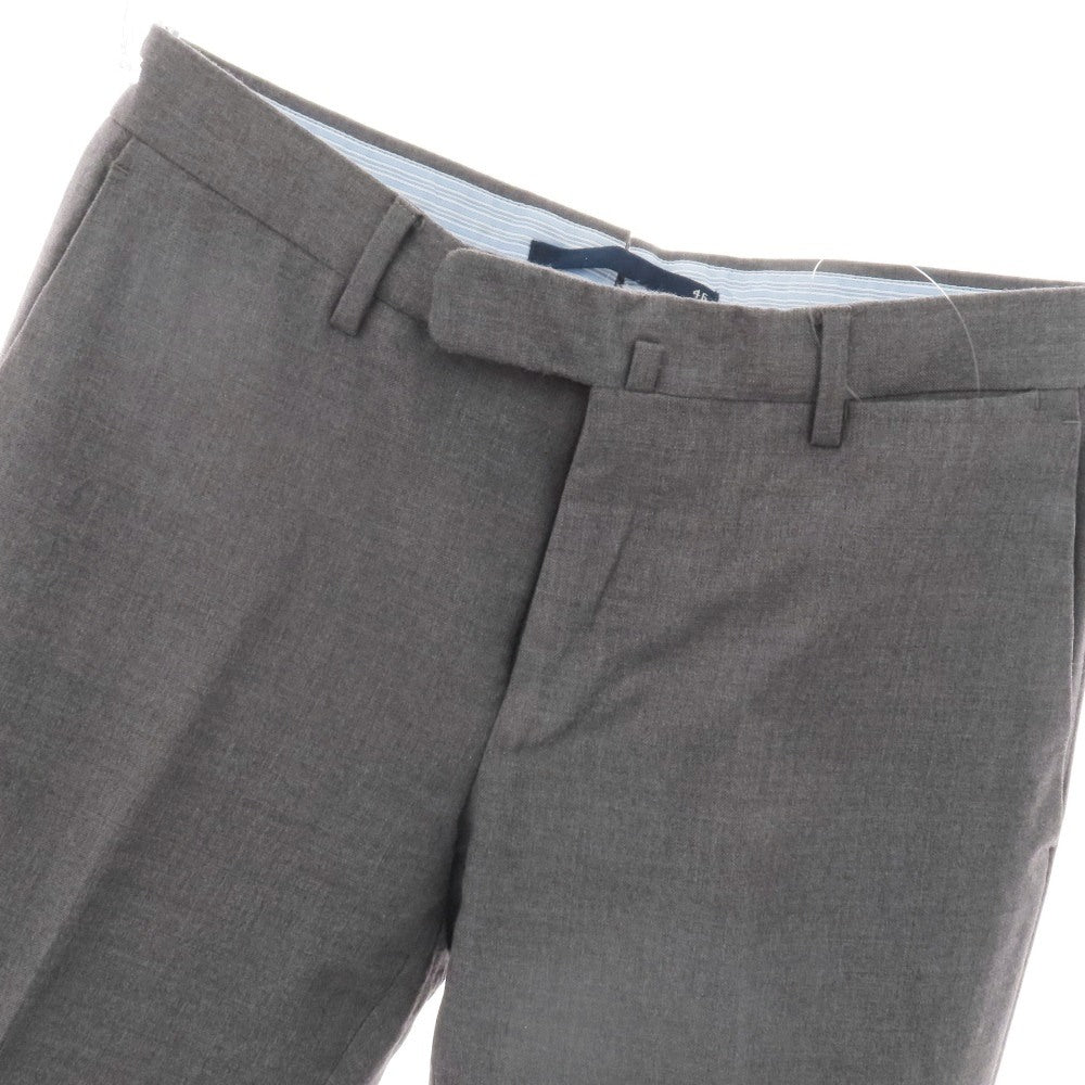 【中古】インコテックス INCOTEX SUPER100’S ウール ドレススラックスパンツ グレー【サイズ46】【 状態ランクC 】【 メンズ 】