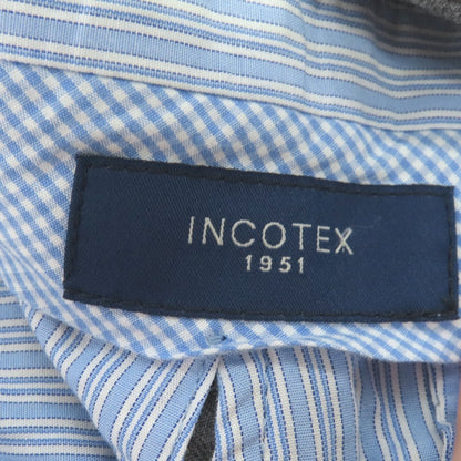 【中古】インコテックス INCOTEX SUPER100’S ウール ドレススラックスパンツ グレー【サイズ46】【 状態ランクC 】【 メンズ 】