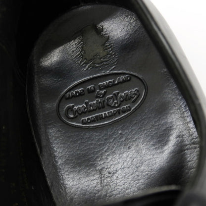 【中古】クロケットアンドジョーンズ CROCKETT&amp;JONES ハンドグレード AINTREE カーフ ドレスシューズ ブラック【サイズ8 1/2D】【 状態ランクD 】【 メンズ 】