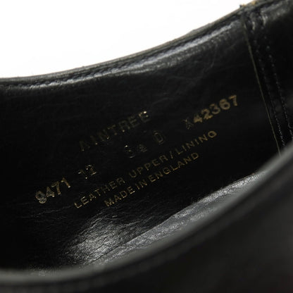 【中古】クロケットアンドジョーンズ CROCKETT&amp;JONES ハンドグレード AINTREE カーフ ドレスシューズ ブラック【サイズ8 1/2D】【 状態ランクD 】【 メンズ 】