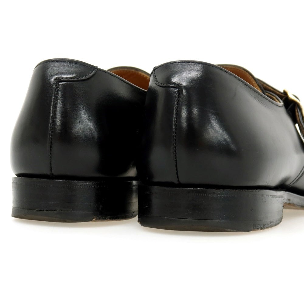 【中古】ブルックスブラザーズ Brooks Brothers PEAL&amp;CO製 カーフ ドレスシューズ ブラック【サイズ9】【 状態ランクC 】【 メンズ 】