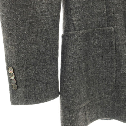 【中古】サルトリオ Sartorio ウールコットンカシミヤ 3B テーラードジャケット グレー【サイズ46】【 状態ランクC 】【 メンズ 】