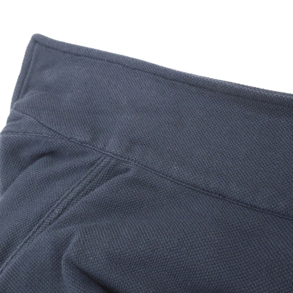 【中古】ロロピアーナ Loro Piana 鹿の子コットン 長袖ポロシャツ ネイビー【サイズS】【 状態ランクC 】【 メンズ 】