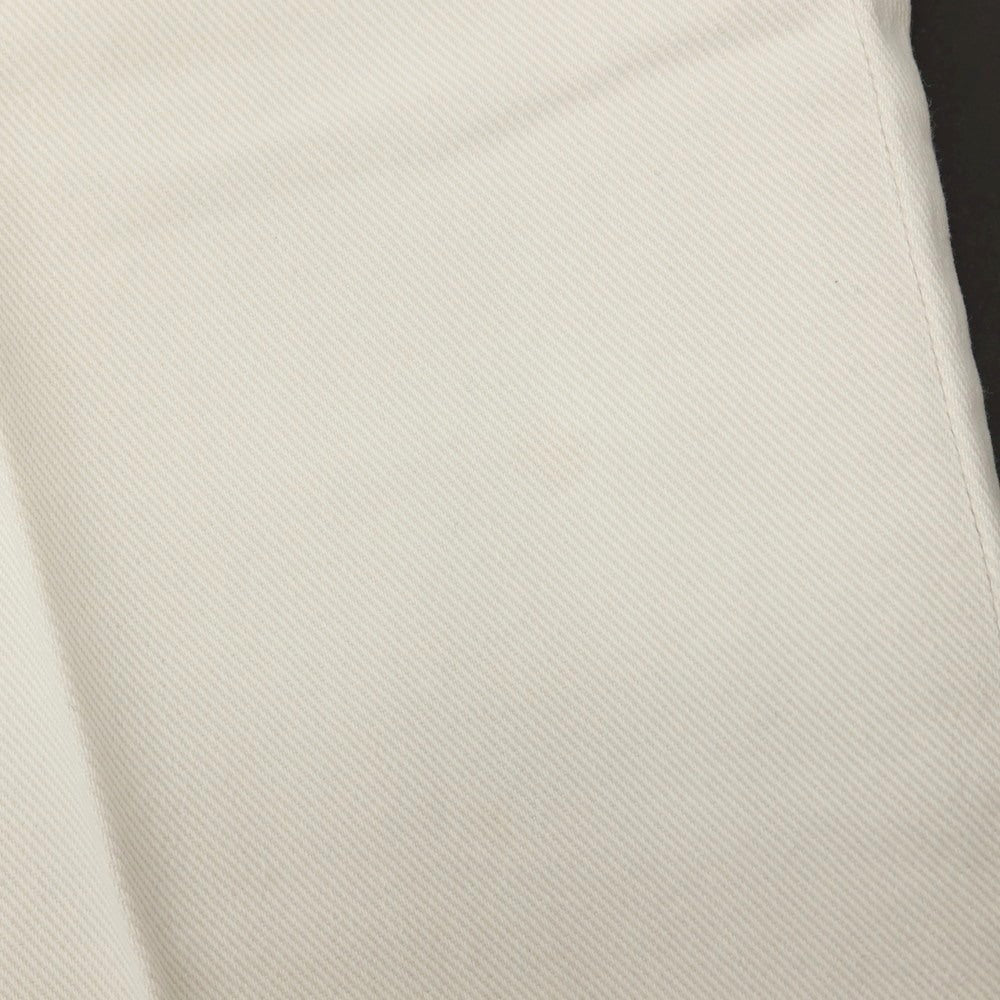 【中古】ロータスポーツ ROTA SPORTS ツイルコットンポリウレタン カジュアルスラックスパンツ アイボリー【サイズ表記不明（L位）】【 状態ランクB 】【 メンズ 】