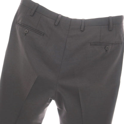 【中古】キートン Kiton ウール ドレススラックスパンツ ダークグレー【サイズ48】【 状態ランクB 】【 メンズ 】
