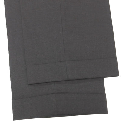 【中古】キートン Kiton ウール ドレススラックスパンツ ダークグレー【サイズ48】【 状態ランクB 】【 メンズ 】
