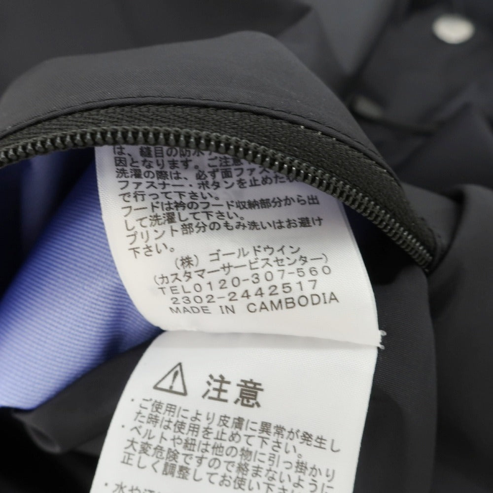 【中古】ザノースフェイス THE NORTH FACE GORE-TEX ナイロン マウンテンパーカー ブラック【サイズM】【 状態ランクC 】【 メンズ 】