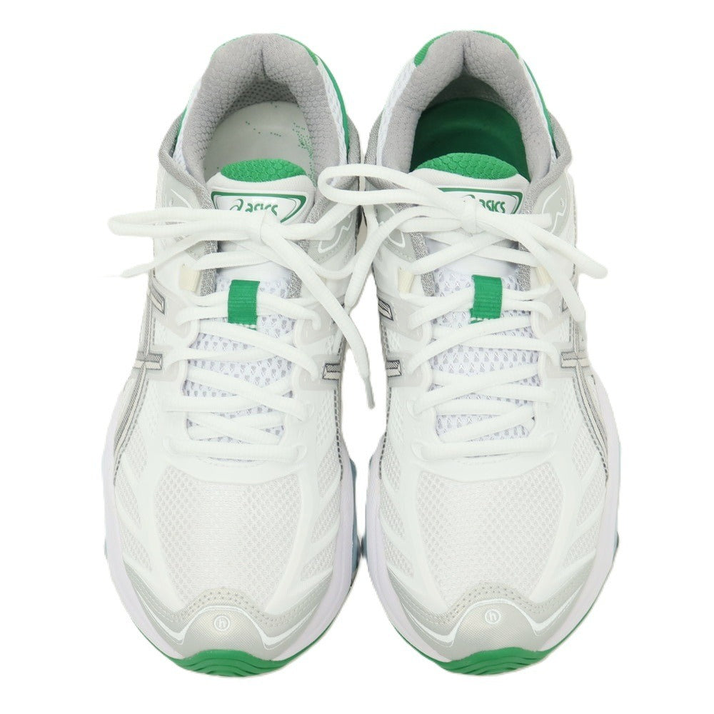 【中古】【未使用】アシックス asics × HIDDEN NY 2026年春夏 GEL-KINETIC 2.0 スニーカー ホワイトxグリーン【サイズ27cm】【 状態ランクS 】【 メンズ 】