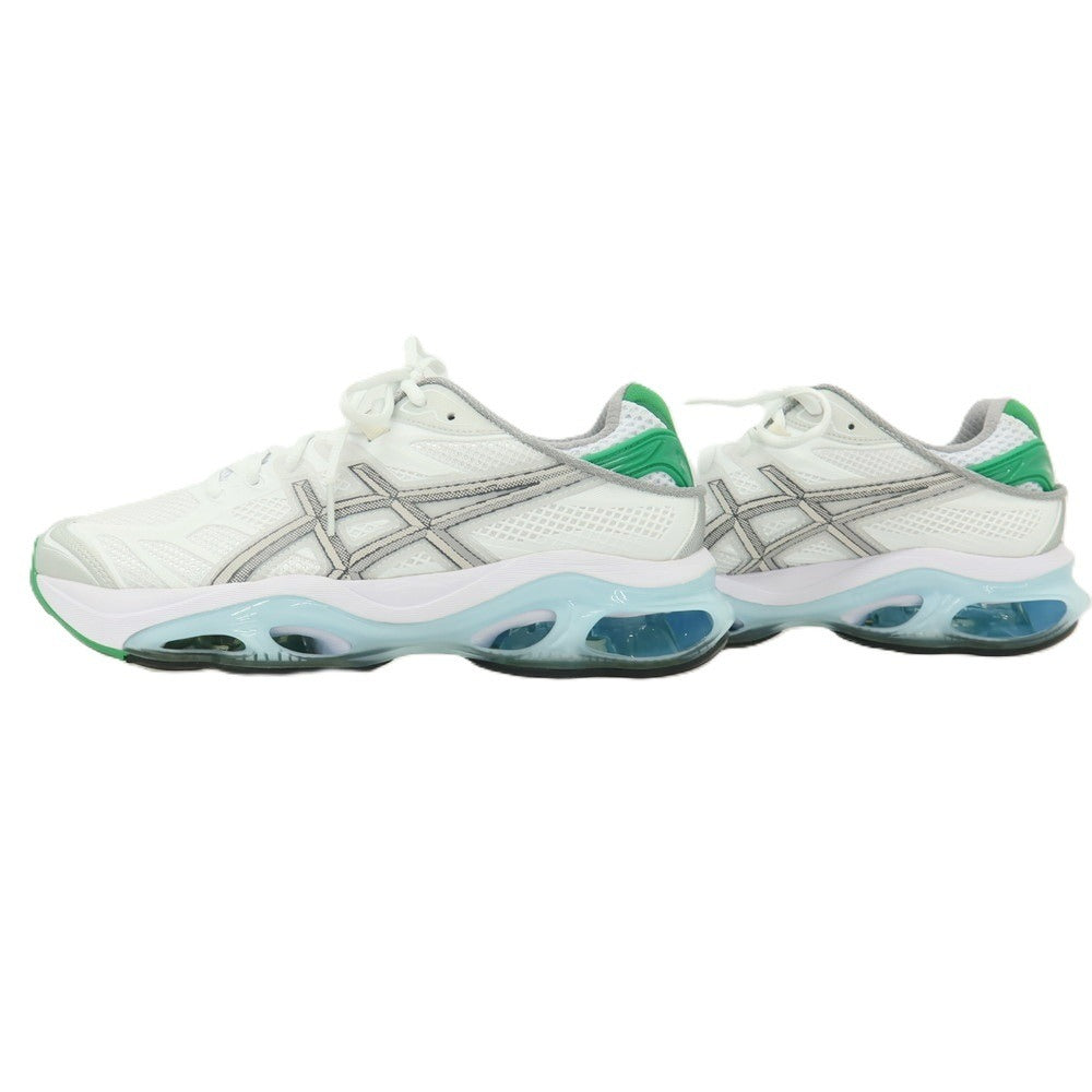 【中古】【未使用】アシックス asics × HIDDEN NY 2026年春夏 GEL-KINETIC 2.0 スニーカー ホワイトxグリーン【サイズ27cm】【 状態ランクS 】【 メンズ 】