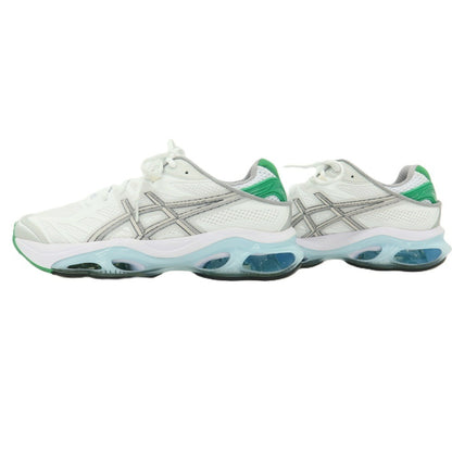【中古】【未使用】アシックス asics × HIDDEN NY 2026年春夏 GEL-KINETIC 2.0 スニーカー ホワイトxグリーン【サイズ27cm】【 状態ランクS 】【 メンズ 】