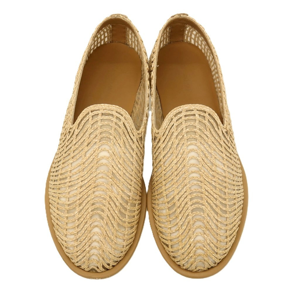 【中古】ジョルジオアルマーニ GIORGIO ARMANI 2026年春夏 コットン系 ローファー ベージュ【サイズ7】【 状態ランクB 】【 メンズ 】