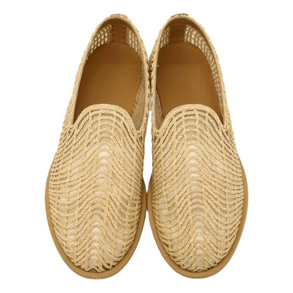 【中古】ジョルジオアルマーニ GIORGIO ARMANI 2026年春夏 コットン系 ローファー ベージュ【サイズ7】【 状態ランクB 】【 メンズ 】