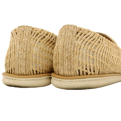 【中古】ジョルジオアルマーニ GIORGIO ARMANI 2026年春夏 コットン系 ローファー ベージュ【サイズ7】【 状態ランクB 】【 メンズ 】