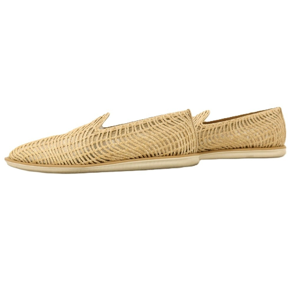 【中古】ジョルジオアルマーニ GIORGIO ARMANI 2026年春夏 コットン系 ローファー ベージュ【サイズ7】【 状態ランクB 】【 メンズ 】