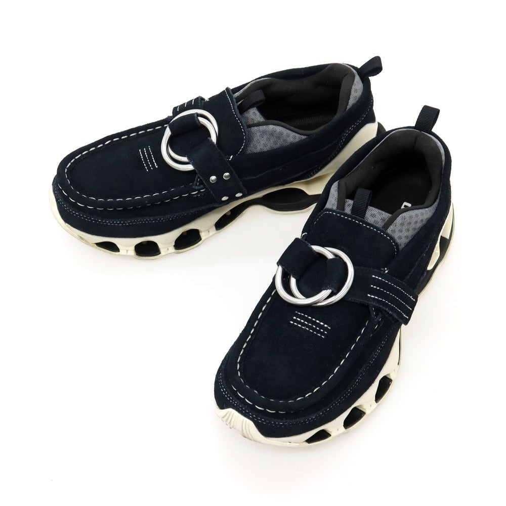 【中古】ミズノ Mizuno × 小林節正 WAVE PROPHECY RING MOC スエード スニーカー ブラック【サイズ27cm】【 状態ランクB 】【 メンズ 】
