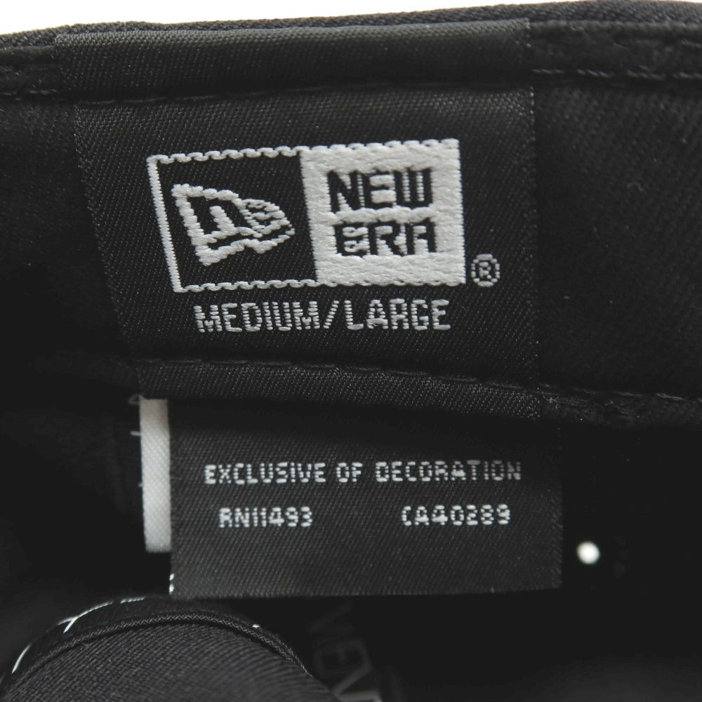 【中古】キココスタディノフ KIKO KOSTADINOV × NEW ERA 2026年春夏 キャップ 帽子 ブラック【サイズM/L】【 状態ランクB 】【 メンズ 】
