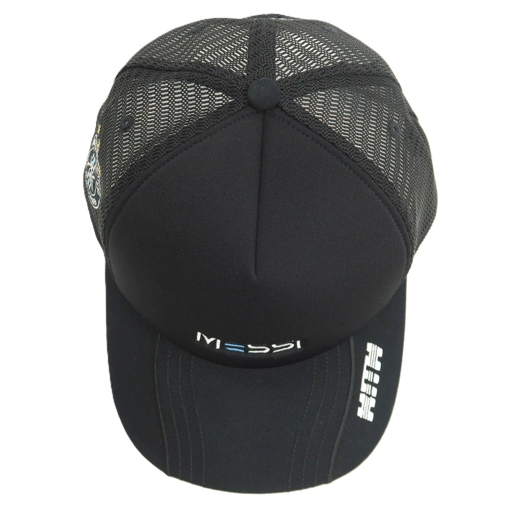 【中古】キス KITH × adidas × Messi 2026年春夏 メッシュキャップ 帽子 ブラック【サイズ58cm】【 状態ランクA 】【 メンズ 】