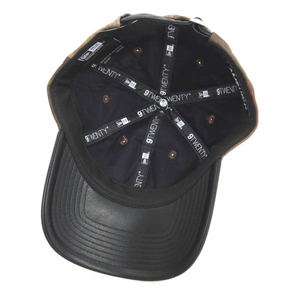 【中古】【未使用】アンブッシュ AMBUSH × NEW ERA 2026年春夏 ポリエステル 9TWENTY キャップ 帽子 ブラウン【サイズM/L】【 状態ランクS 】【 メンズ 】