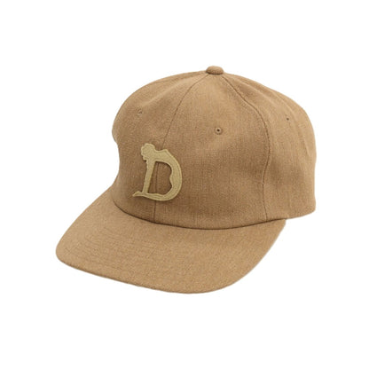 【中古】ミスターブラザーズカットクラブ MR.BROTHERS CUT CLUB × THE H.W.DOG&amp;CO ウールコットンポリエステルアクリル キャップ 帽子 ベージュ【サイズONE】【 状態ランクA 】【 メンズ 】