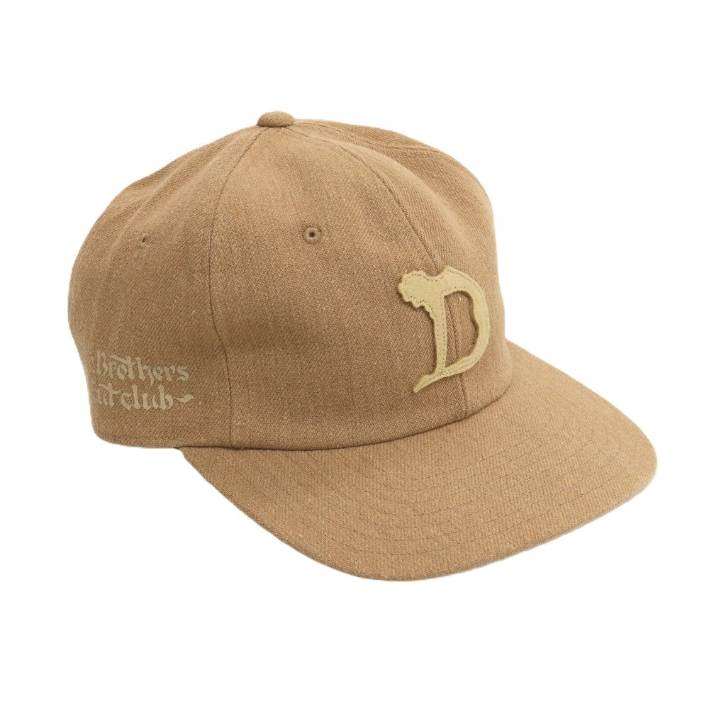 【中古】ミスターブラザーズカットクラブ MR.BROTHERS CUT CLUB × THE H.W.DOG&amp;CO ウールコットンポリエステルアクリル キャップ 帽子 ベージュ【サイズONE】【 状態ランクA 】【 メンズ 】