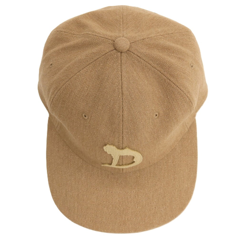 【中古】ミスターブラザーズカットクラブ MR.BROTHERS CUT CLUB × THE H.W.DOG&amp;CO ウールコットンポリエステルアクリル キャップ 帽子 ベージュ【サイズONE】【 状態ランクA 】【 メンズ 】
