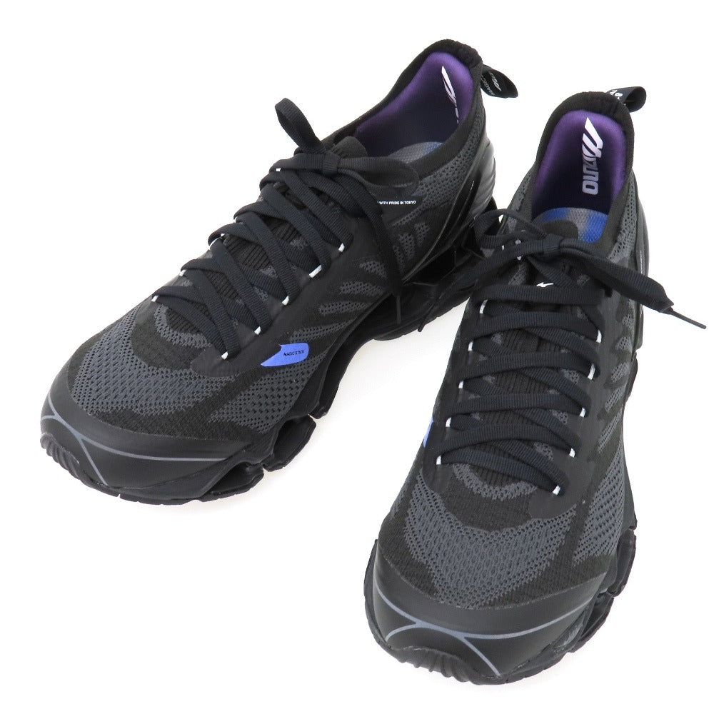 【中古】【未使用】マジックスティック MAGIC STICK × mita sneakers、MIZUNO 2026年春夏 スニーカー ブラック【サイズ27】【 状態ランクS 】【 メンズ 】