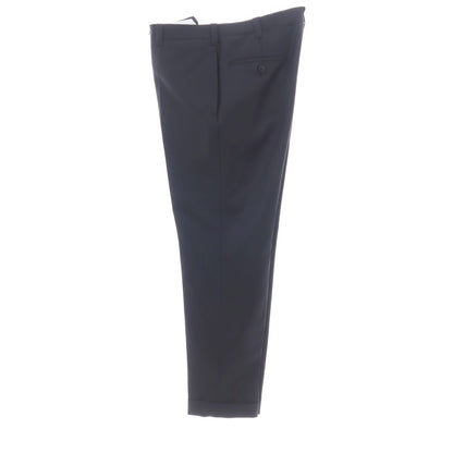 【中古】ノーブランド no brand スリーピース ウール系 3つボタンスーツ ネイビー【サイズ表記なし（46位）】【 状態ランクB 】【 メンズ 】