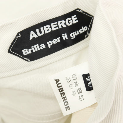 【中古】オーベルジュ AUBERGE Brilla per il gusto別注 コットン 5ポケットパンツ アイボリー【サイズ40】【 状態ランクB 】【 メンズ 】