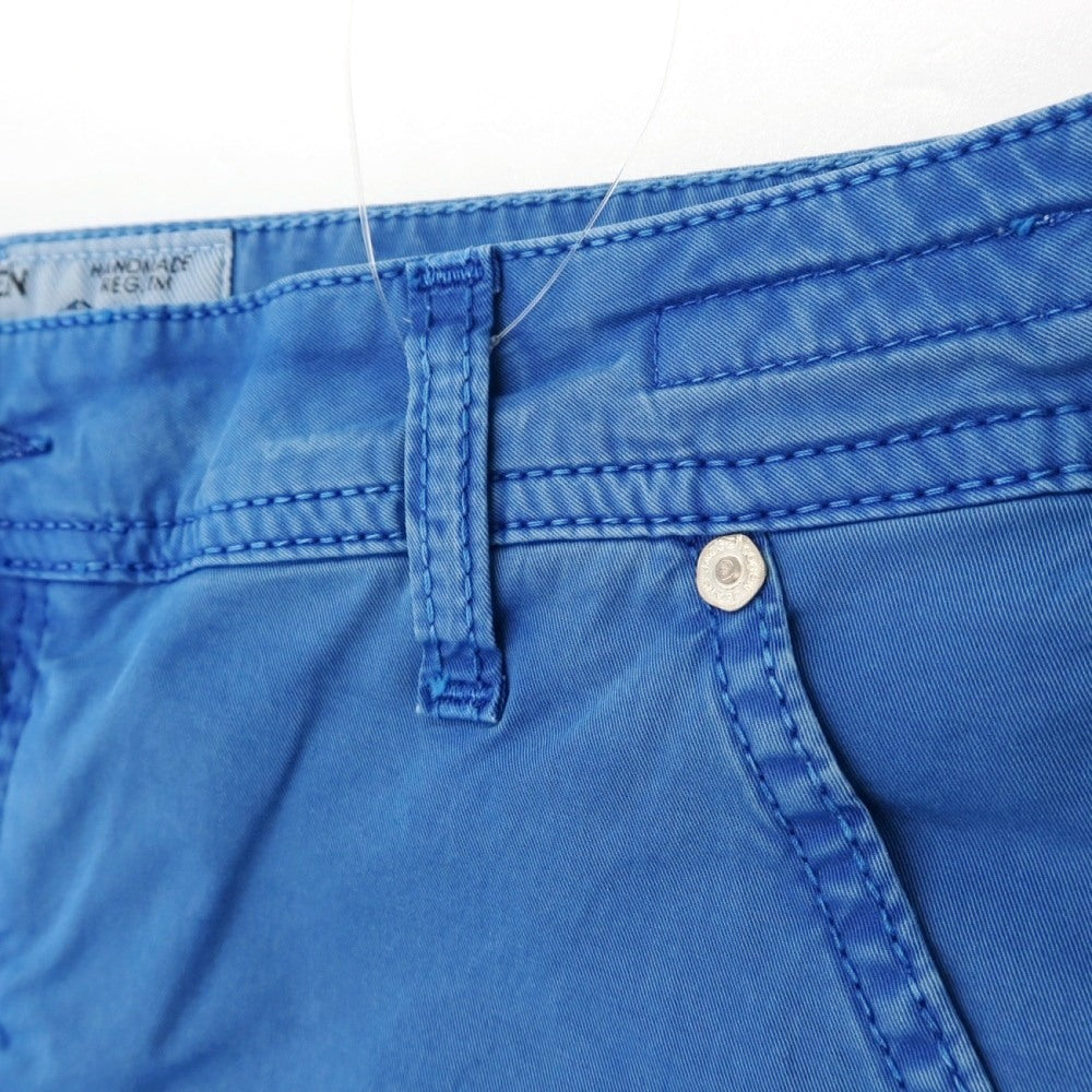 【中古】ヤコブコーエン JACOB COHEN PW613 ストレッチ コットン 5ポケットパンツ ブルー【サイズ36】【 状態ランクC 】【 メンズ 】