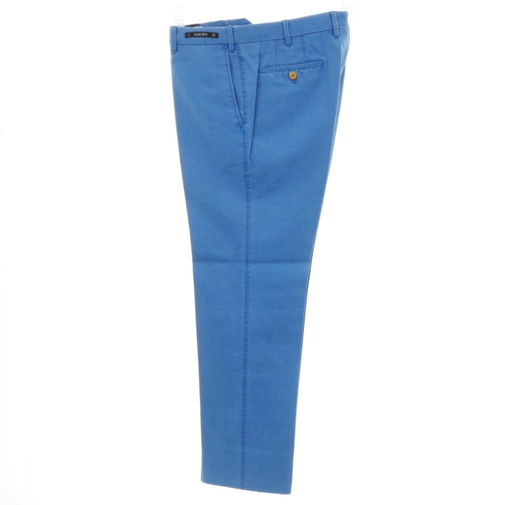 【中古】ピーティーゼロウーノ PT01 OCEAN DRIVE コットン カジュアルスラックスパンツ ブルー【サイズ52】【 状態ランクC 】【 メンズ 】