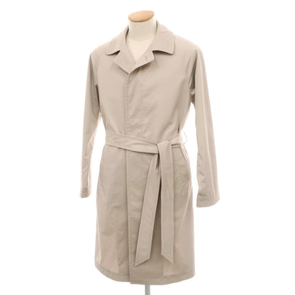 【中古】タリアトーレ TAGLIATORE SALOMON/S ST ストレッチ コットン ステンカラーコート ピンクグレージュ系【サイズ44】【 状態ランクB 】【 メンズ 】