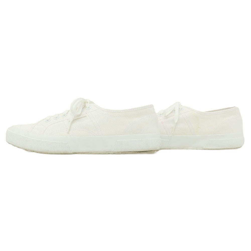 【中古】スペルガ SUPERGA キャンバス スニーカー ホワイト【サイズ41】【 状態ランクC 】【 メンズ 】