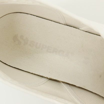 【中古】スペルガ SUPERGA キャンバス スニーカー ホワイト【サイズ41】【 状態ランクC 】【 メンズ 】