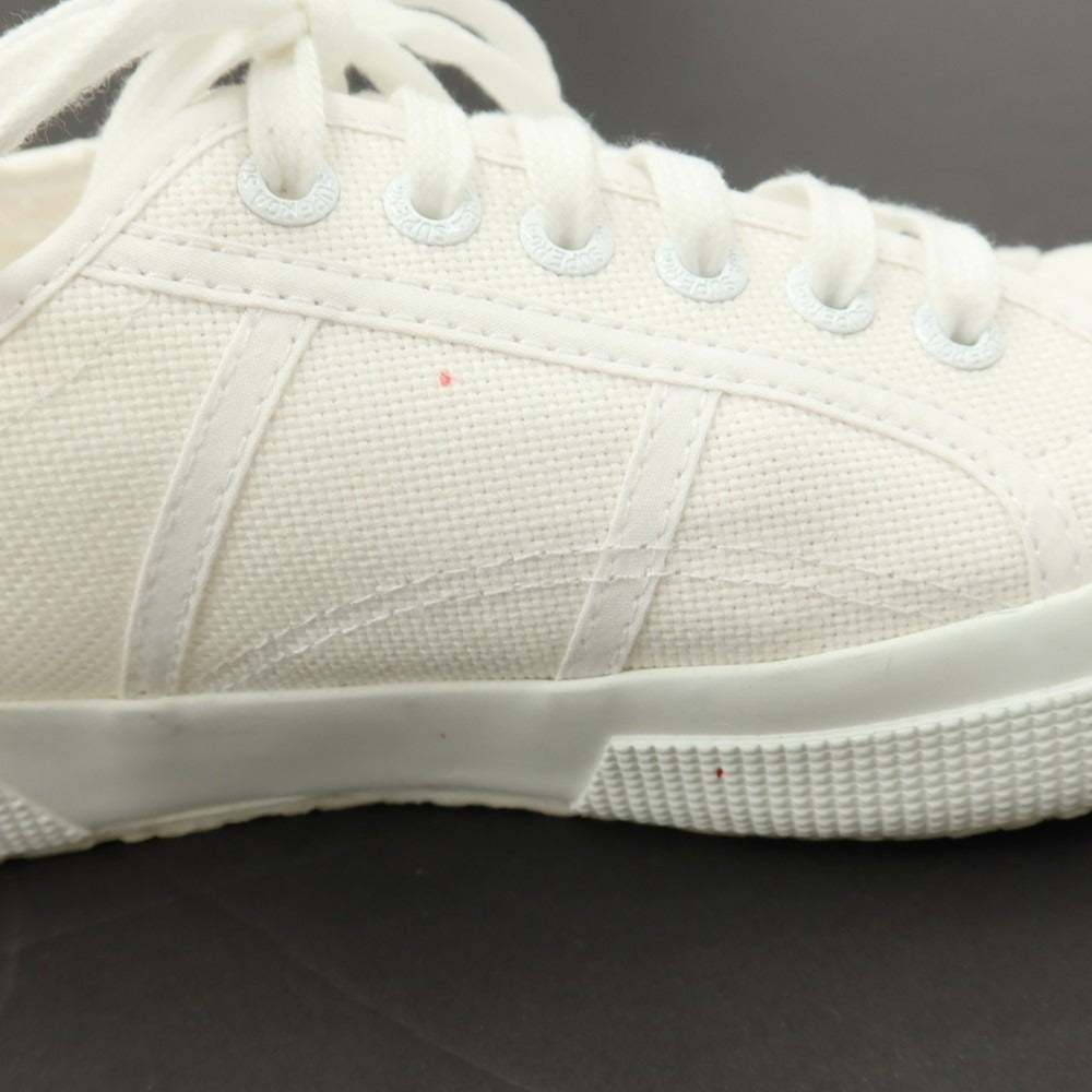 【中古】スペルガ SUPERGA キャンバス スニーカー ホワイト【サイズ41】【 状態ランクC 】【 メンズ 】