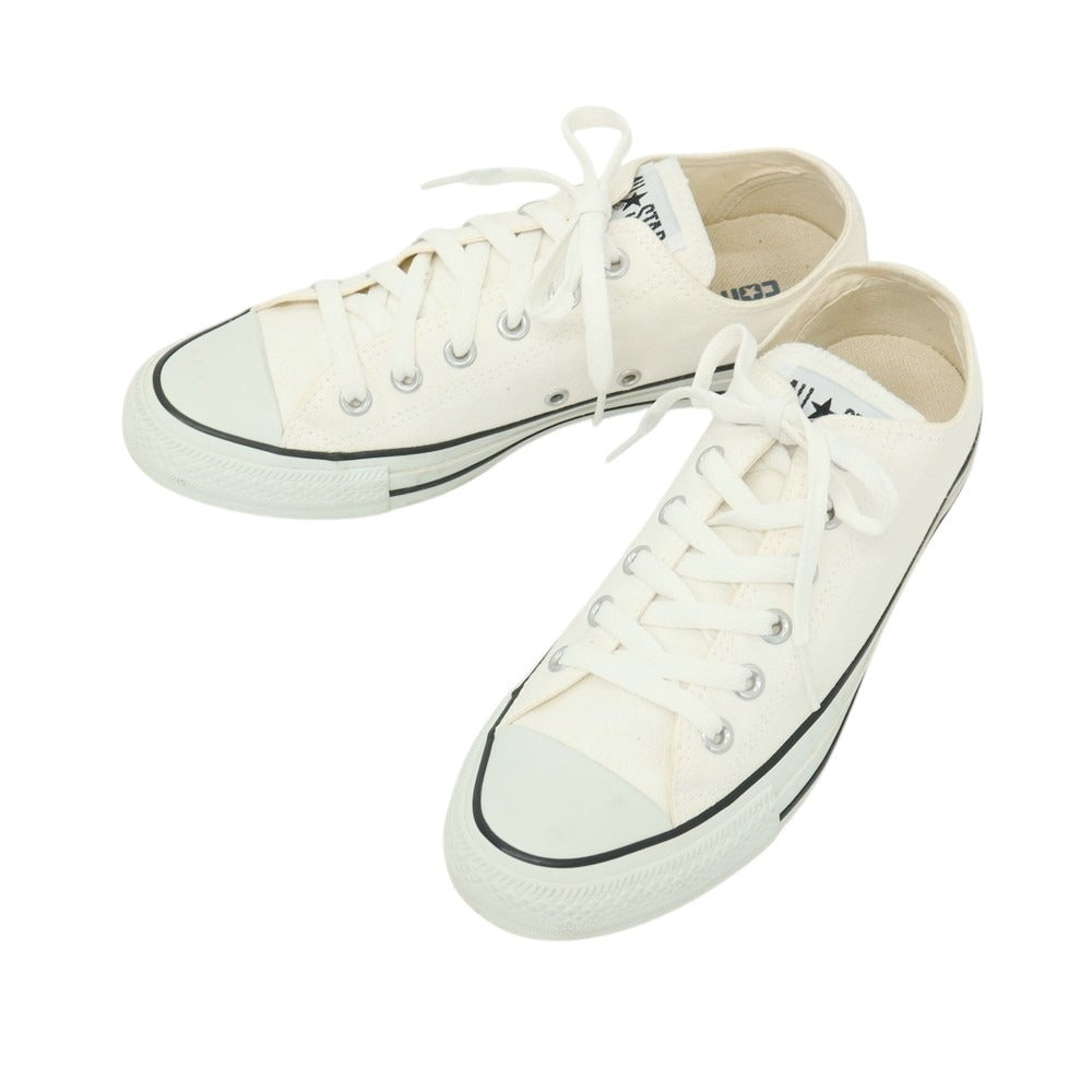 【中古】コンバース CONVERSE キャンバス スニーカー ホワイト【サイズ25.5】【 状態ランクB 】【 メンズ 】