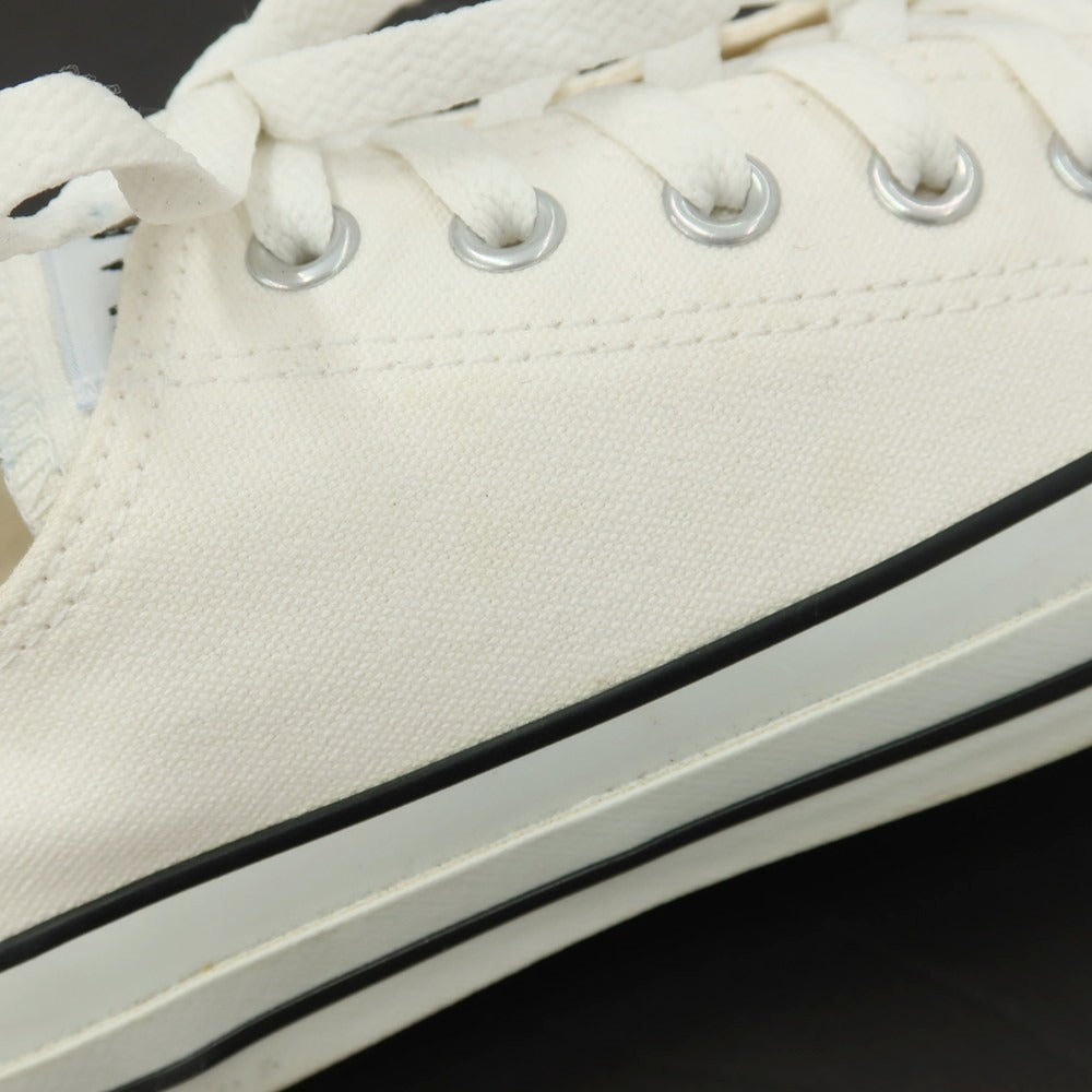 【中古】コンバース CONVERSE キャンバス スニーカー ホワイト【サイズ25.5】【 状態ランクB 】【 メンズ 】