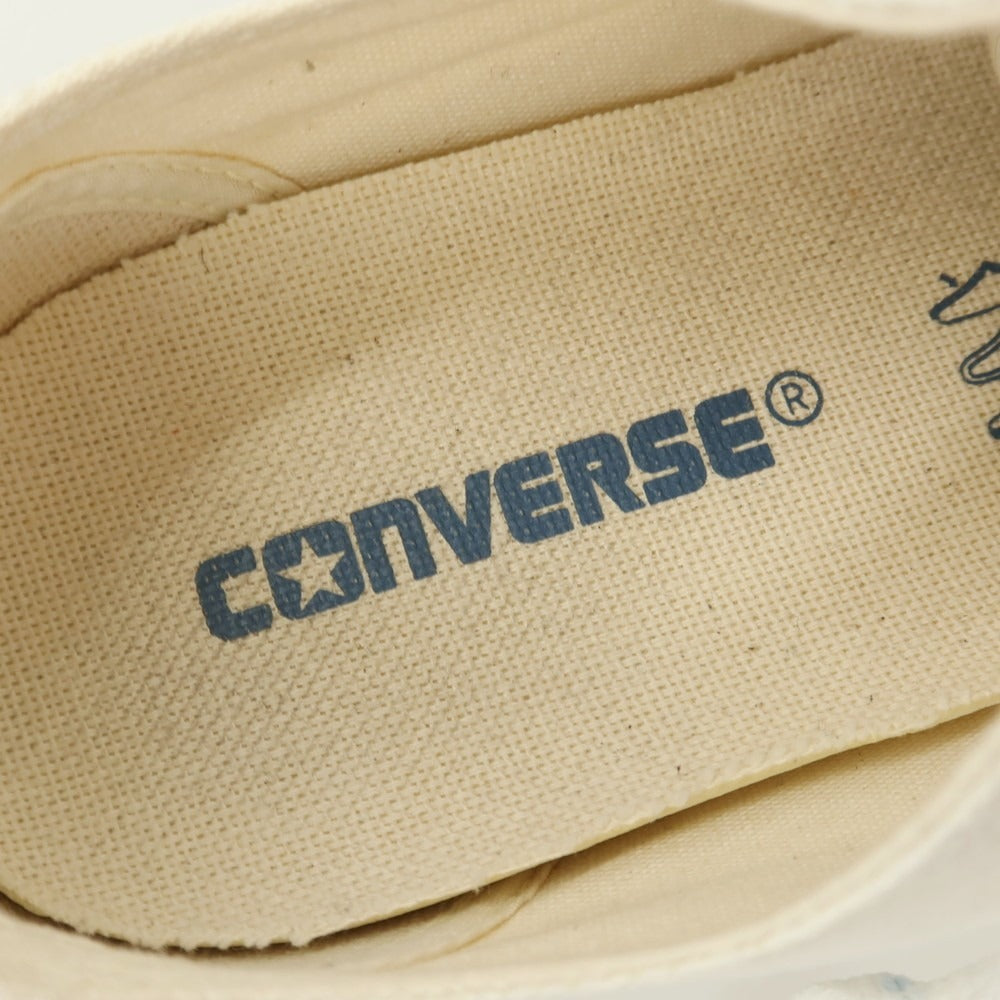 【中古】コンバース CONVERSE キャンバス スニーカー ホワイト【サイズ25.5】【 状態ランクB 】【 メンズ 】